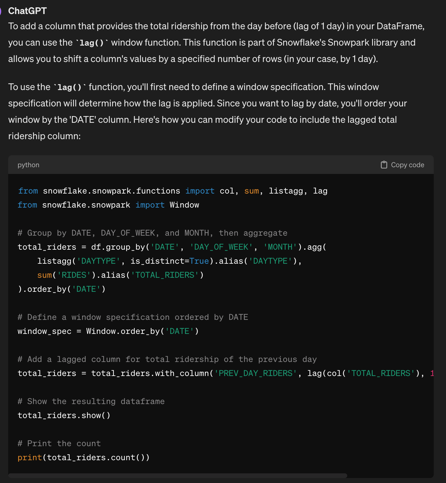 Forecasting Visualization